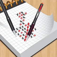 Скачать взломанную Tic Tac Toe Online: Mega XO  [МОД Много монет] - полная версия apk на Андроид