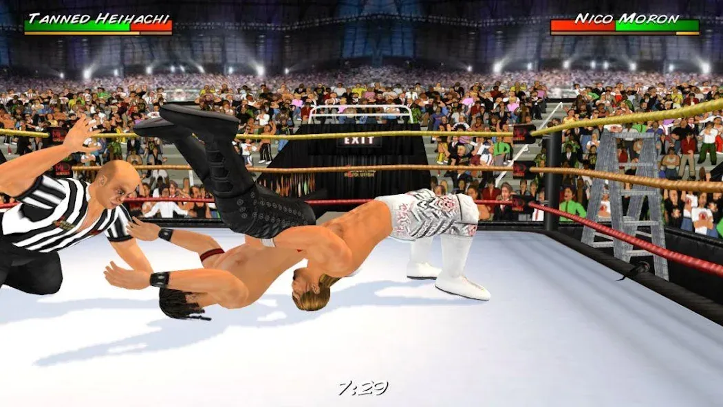 Wrestling Revolution 3D (Реслинг Революшн 3Д)  [МОД Menu] Screenshot 2