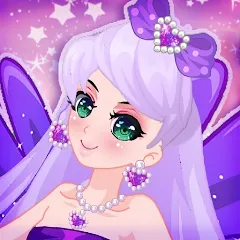 Взломанная Dress Up Angel Anime Girl Game  [МОД Меню] - стабильная версия apk на Андроид