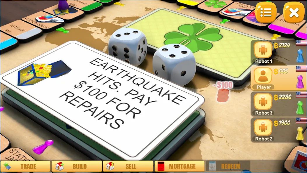 Rento - Dice Board Game Online  [МОД Mega Pack] Screenshot 3