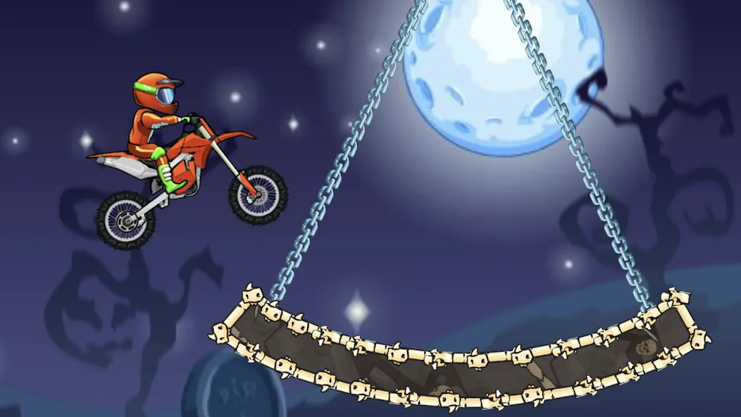 Moto X3M Bike Race Game (Мото 3М Игра на мотоциклах)  [МОД Menu] Screenshot 2