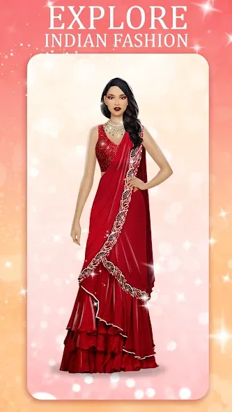 Indian Fashion Dressup Stylist  [МОД Mega Pack] Screenshot 3