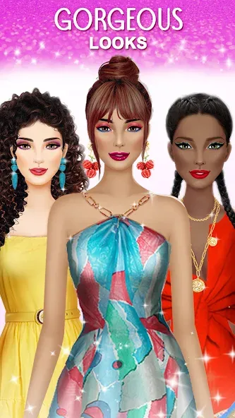 Fashion Stylist: Dress Up Game  [МОД Mega Pack] Screenshot 1