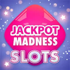 Взломанная Jackpot Madness Slots Casino (Джекпотджой Слоты)  [МОД Много денег] - последняя версия apk на Андроид