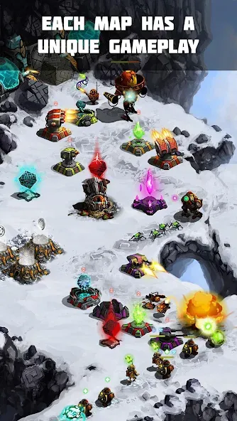 Ancient Planet Tower Defense (Эншент Планет Тауэр Дефенс)  [МОД Unlocked] Screenshot 2