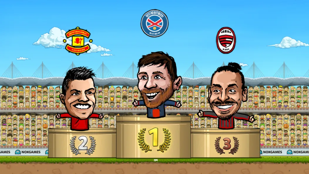 Puppet Soccer: Champs League (Паппет Соккер)  [МОД Все открыто] Screenshot 4