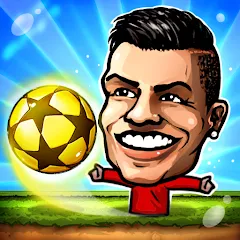 Взломанная Puppet Soccer: Champs League (Паппет Соккер)  [МОД Все открыто] - полная версия apk на Андроид