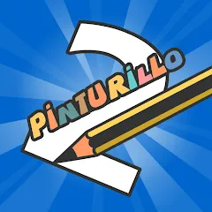 Скачать взломанную Pinturillo 2 - Draw and guess (Пинтурилло 2)  [МОД Unlocked] - полная версия apk на Андроид