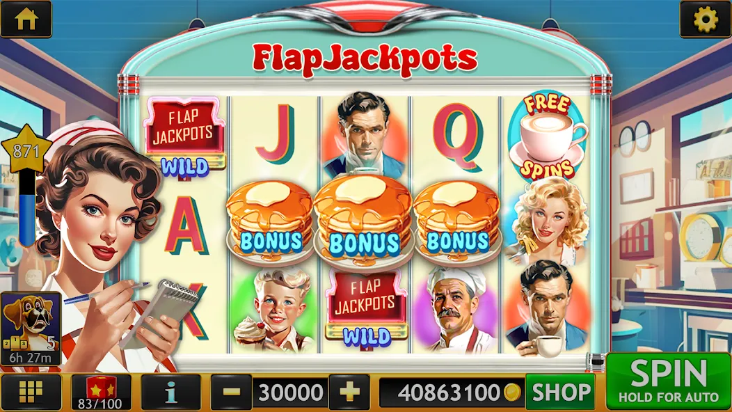 Vegas Slots Galaxy (Вегас Слотс Гэлэкси)  [МОД Меню] Screenshot 3