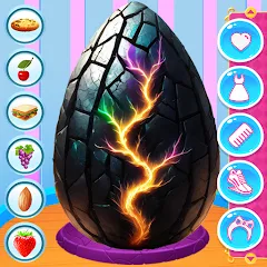 Скачать взлом Dragon Eggs Surprise (Драгон Эггс Сюрприз)  [МОД Все открыто] - стабильная версия apk на Андроид