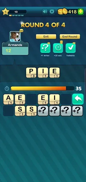 Word Battle (Уорд Баттл)  [МОД Бесконечные монеты] Screenshot 2