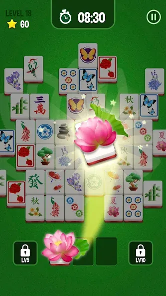 Mahjong 3D Matching Puzzle (Маджонг 3D Головоломка на совпадение)  [МОД Много монет] Screenshot 2