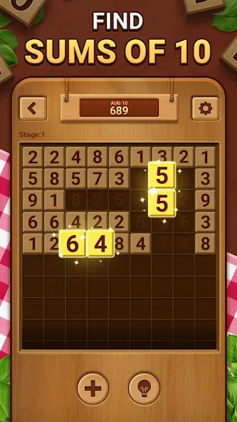 Woodber - Classic Number Game (Вудбер)  [МОД Mega Pack] Screenshot 2