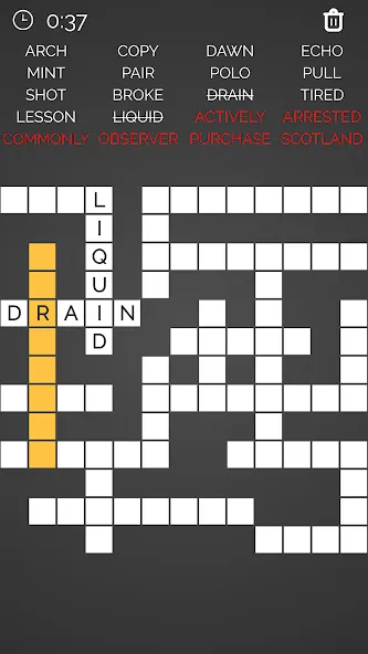 Crossword : Word Fill  [МОД Меню] Screenshot 4