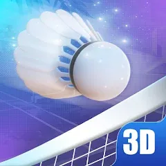 Скачать взломанную Badminton Blitz - PVP online (Бэдминтон Блиц)  [МОД Mega Pack] - полная версия apk на Андроид