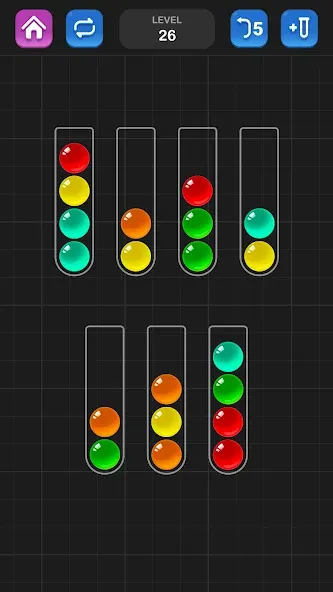 Ball Sort Puzzle - Color Game  [МОД Много денег] Screenshot 1