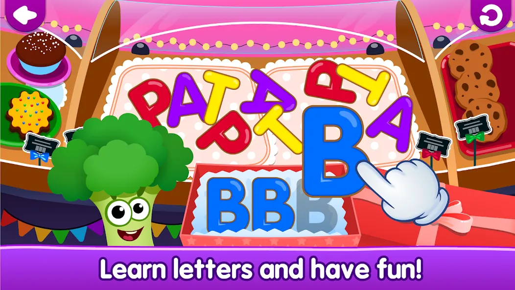 ABC kids! Alphabet learning!  [МОД Mega Pack] Screenshot 2