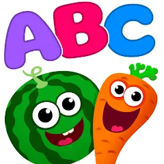 Взломанная ABC kids! Alphabet learning!  [МОД Mega Pack] - полная версия apk на Андроид