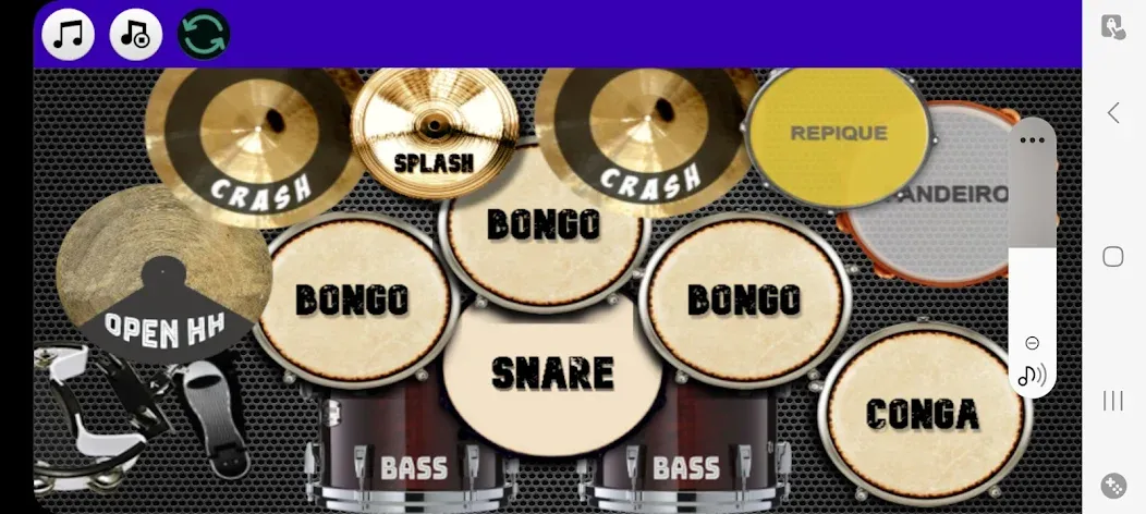 Drum Studio: Bateria Virtual (Драм студио)  [МОД Много монет] Screenshot 3