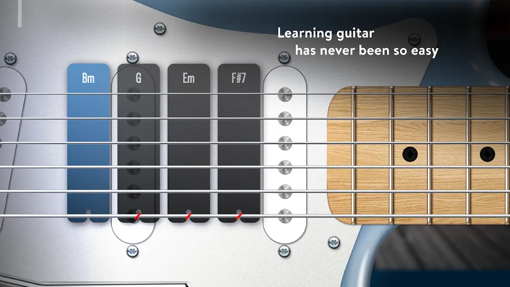 Real Guitar: lessons & chords (Реал Гитар)  [МОД Menu] Screenshot 5