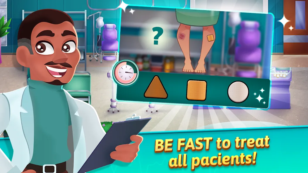 Medicine Dash: Hospital Game (Медицинский Дэш)  [МОД Unlimited Money] Screenshot 2