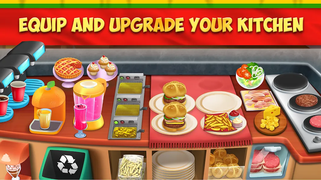 My Burger Shop 2: Food Game (Мой Бургер Шоп 2)  [МОД Много монет] Screenshot 4