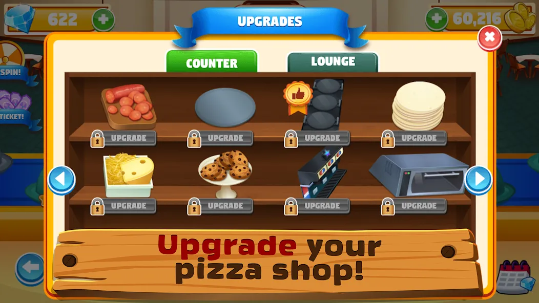 My Pizza Shop 2: Food Games (Мой Пиццерия 2)  [МОД Все открыто] Screenshot 3