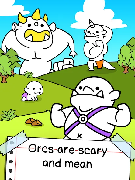 Orc Evolution: Create Monsters (Орк Эволюшн)  [МОД Menu] Screenshot 5