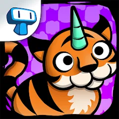 Взлом Tiger Evolution Idle Wild Cats (Тигровая эволюция дикие кошки)  [МОД Mega Pack] - стабильная версия apk на Андроид