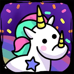 Скачать взломанную Unicorn Evolution: Idle Catch (Юникорн Эволюшн)  [МОД Unlocked] - полная версия apk на Андроид