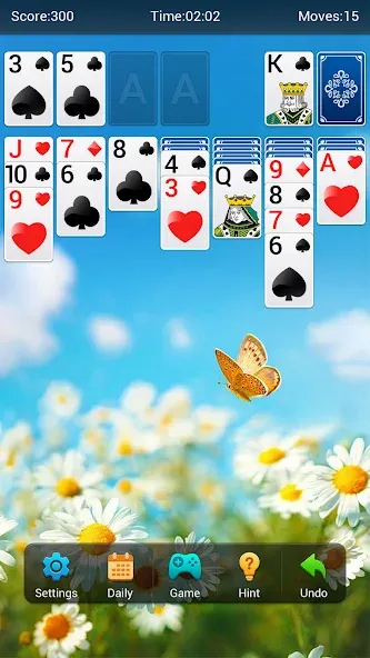 Solitaire  [МОД Unlocked] Screenshot 2