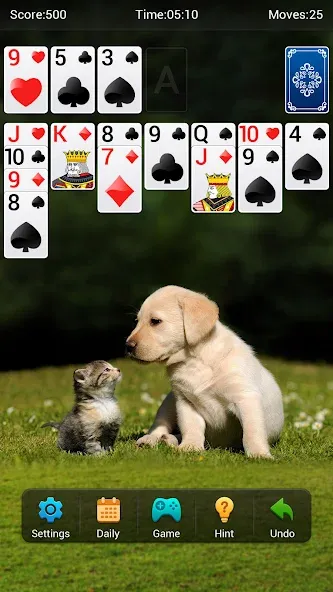 Solitaire  [МОД Unlocked] Screenshot 3