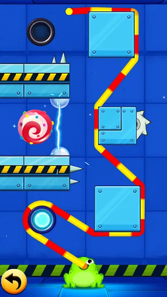 Frog Thife: Candy Thief Puzzle (Фрог Тифе)  [МОД Unlocked] Screenshot 2