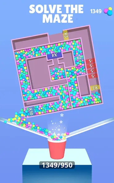 Multi Maze 3D  [МОД Много монет] Screenshot 4