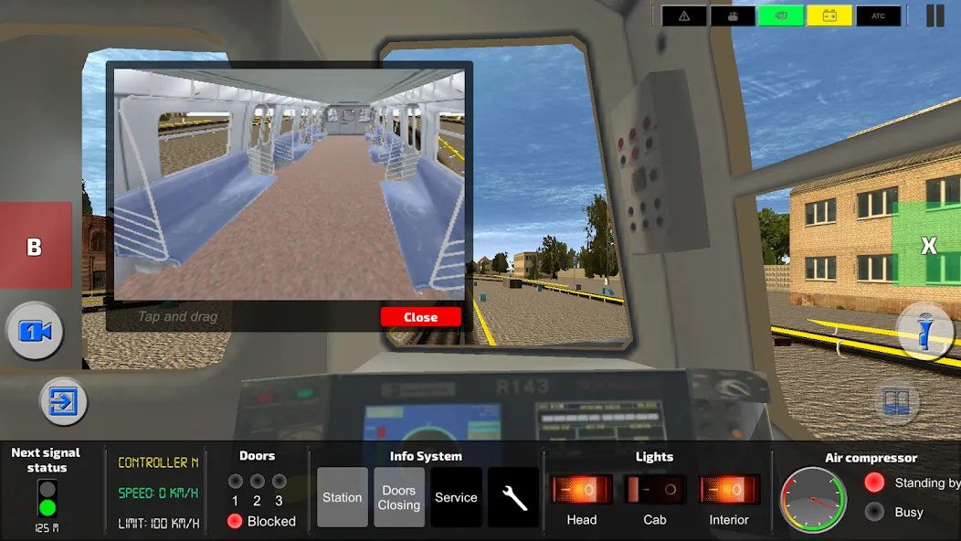 AG Subway Simulator Pro (Симулятор метро )  [МОД Все открыто] Screenshot 2