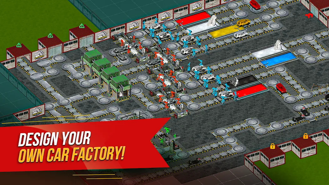 Car Factory Simulator  [МОД Меню] Screenshot 1