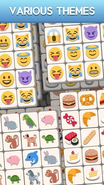 Tile Match Emoji -Triple Tile (Тил Матч Эмоджи)  [МОД Бесконечные деньги] Screenshot 4