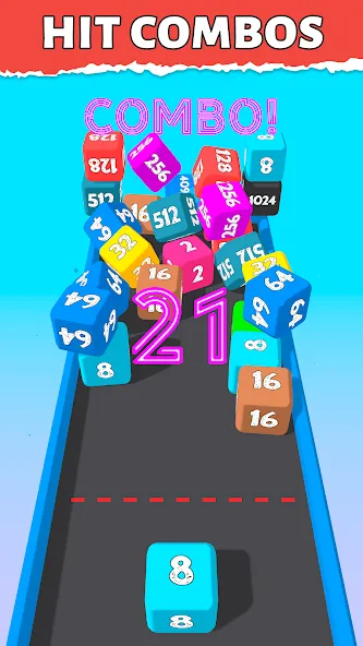 Bounce Merge 2048 Join Numbers  [МОД Меню] Screenshot 5