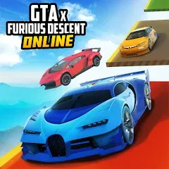 Взломанная GTAx Furious Descent (х Яростное Снижение)  [МОД Много денег] - полная версия apk на Андроид