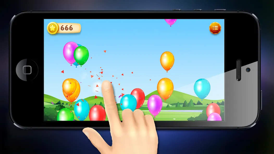 Burst balloons for kids  [МОД Unlimited Money] Screenshot 1