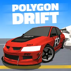 Скачать взлом Polygon Drift: Traffic Racing (Полигон Дрифт)  [МОД Unlocked] - полная версия apk на Андроид