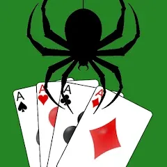 Взломанная Spider Solitaire Card Game Fun  [МОД Menu] - полная версия apk на Андроид