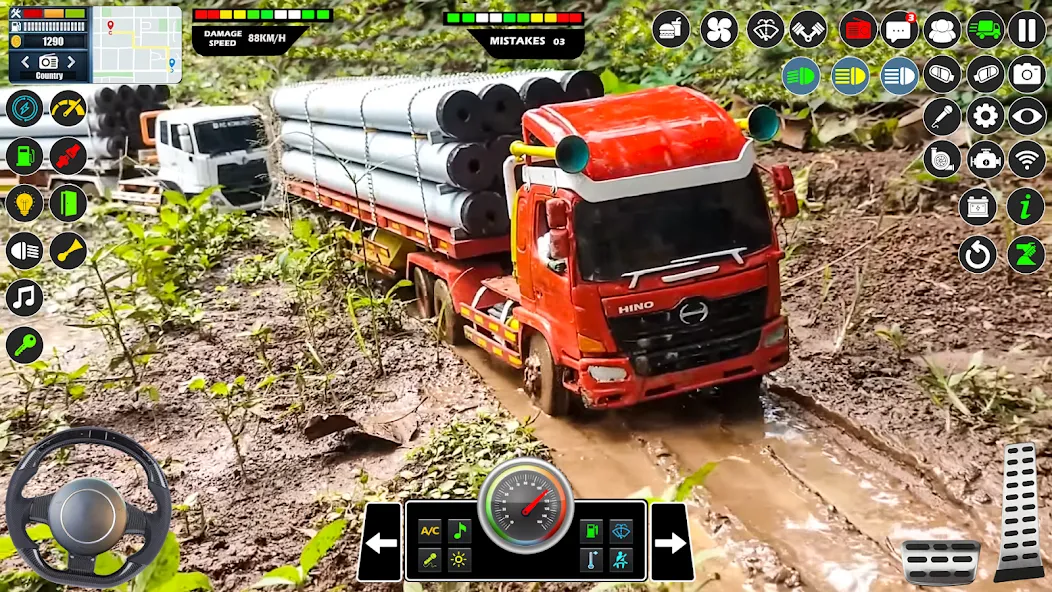 Mud Truck Runner Simulator 3D  [МОД Mega Pack] Screenshot 2