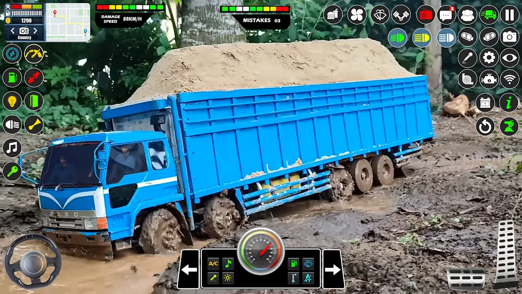 Mud Truck Runner Simulator 3D  [МОД Mega Pack] Screenshot 4