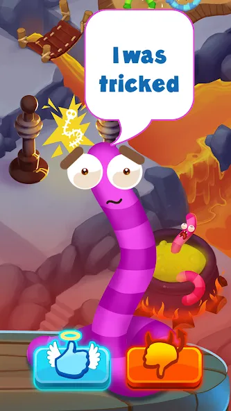 Worm out: Brain teaser games (Ворм аут)  [МОД Unlocked] Screenshot 3