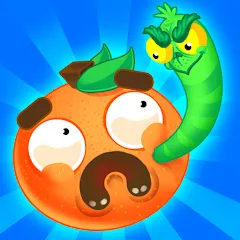 Взломанная Worm out: Brain teaser games (Ворм аут)  [МОД Unlocked] - полная версия apk на Андроид