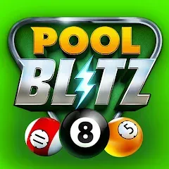 Скачать взломанную Pool Blitz (Пул Блиц)  [МОД Много монет] - стабильная версия apk на Андроид