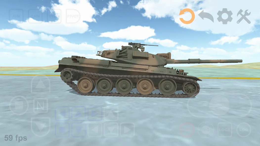 Tank Physics Mobile Vol.3  [МОД Menu] Screenshot 2