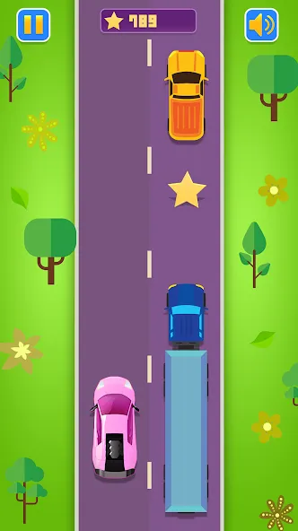 Kids Racing, Racecar Boy Girl  [МОД Все открыто] Screenshot 1