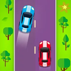 Скачать взломанную Kids Racing, Racecar Boy Girl  [МОД Все открыто] - стабильная версия apk на Андроид